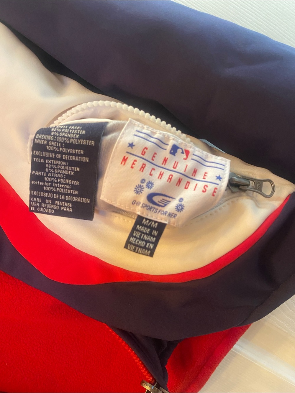 Officially Licensed Boston Red Sox Jacket - REVERSIBLE Medium - Picture 3 of 6